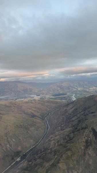 Auckland to Queenstown's flight (1/3)