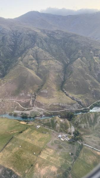 Auckland to Queenstown's flight (1/3)