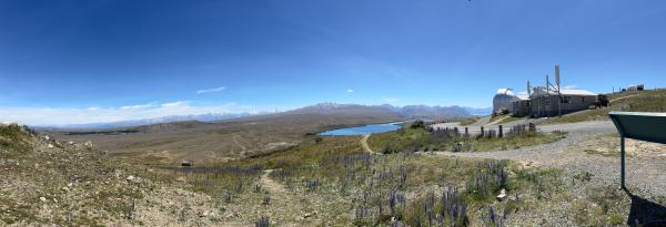 University of Canterbury - Mt. John Observatory's view towards Lake Tekapo (1/7)