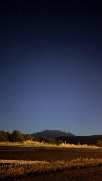 Tongariro National Park's night sky (1/10)